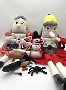 There Was An Old Lady Who Swallowed Fly A Snow 2 Dolls All Acc CD Cassette Book - Bild 1 von 22