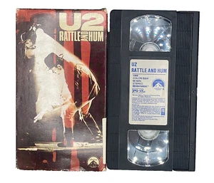 U2 Rattle and Hum (1988), VHS Movie, Paramount (1988), Live Concert, Bono - Picture 1 of 5