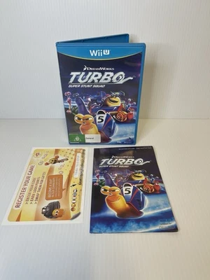 Rare Turbo: Super Stunt Squad Case (Nintendo Wii U, 2013) (MANUAL & CASE ONLY!) - Image 1 of 4