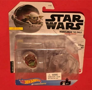 HOT WHEELS STAR WARS - NEU - BABY YODA - MANDALORIAN THE CHILD - HOVER PRAM - Bild 1 von 2