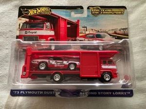 Hot Wheels 2025 Team Transport - '73 Plymouth Duster & Second Story Lorry Truck - Picture 1 of 2