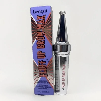 Benefit ~ Fluff Up Brow Wax Flexible Brow Texturizing Wax Mini ~ 0.1 Fl Oz ~ NIB - Image 1 of 2