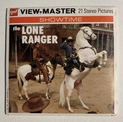 View-Master THE LONE RANGER - B465 - 3 Reel Set + Booklet - Image 1 of 4