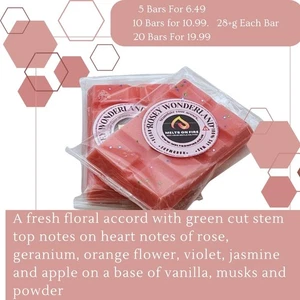 Wax Melts Snap Bars Rosey Wonderland stark duftend je 28+g vegan. - Bild 1 von 2
