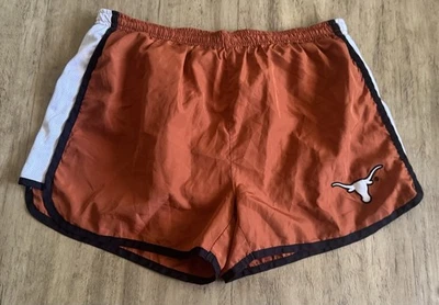 Pantalones Cortos Atléticos para Correr UT Texas Longhorns Coliseo Para Mujer Grandes Forrados Naranja Foto 1 de 4