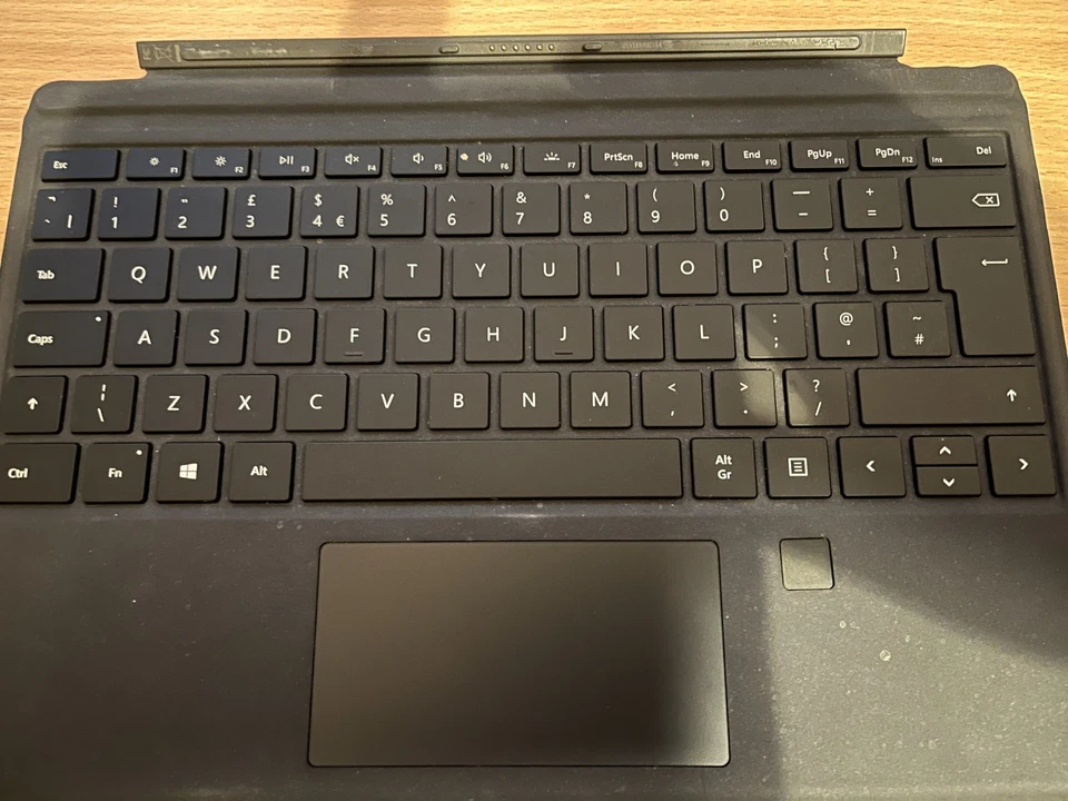 Microsoft Surface Pro Type Cover with Fingerprint ID - Black (GKG-00003) - Image 1 of 1