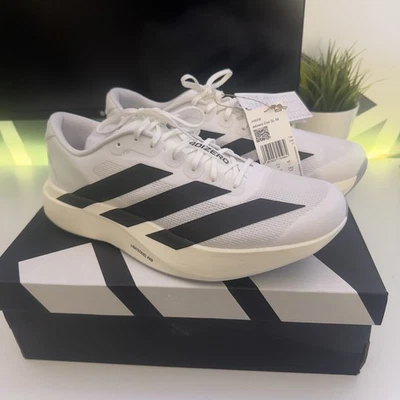 Adidas Adizero EVO SL Mens Running Shoes - White - UK Size 11 - New with box - Image 1 of 4