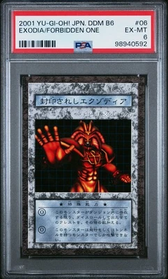 2001 #06 EXODIA THE FORBIDDEN ONE PSA 6 - Image 1 of 2