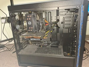 RTX 2060 Super (2TB HDD, Intel Core i7 9700, 3.00GHz, 16GB) Desktop - Black - Picture 1 of 5