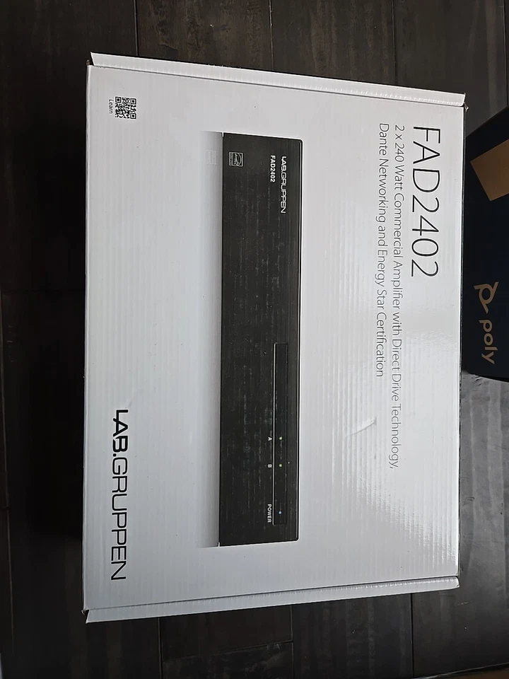 Lab.Gruppen FAD2402 2x240 watt Commercial Amplifier With Dante(New In Box) - Image 1 of 2
