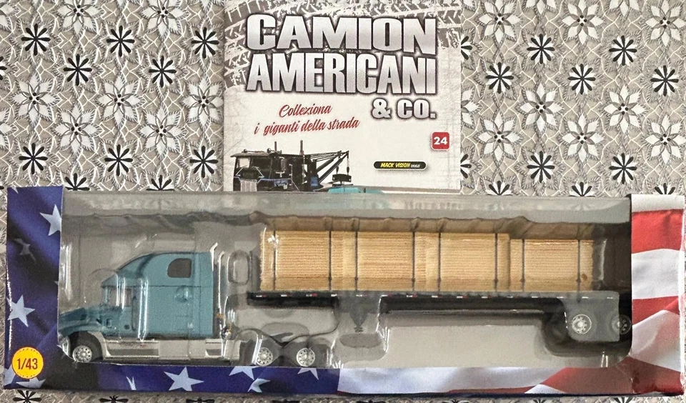 Camion Americani & Co. n. 24 - Mack Vision, 2025, Deagostini - Immagine 1 di 1