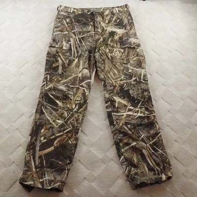 Drake Waterfowl Camouflage Pants Mens Medium Cargo Outdoors Camping Fishing - Image 1 of 4