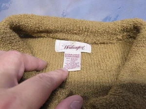 🔥 Cárdigan Worthington XL de colección para mujer chaqueta dorada tejida con cuello de botón completo - Imagen 1 de 4