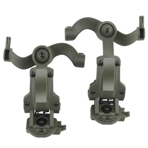 Tactical Headset Rail Mount Bracket Helmet Guide Adapter For OPS Core ARC - Picture 1 of 15