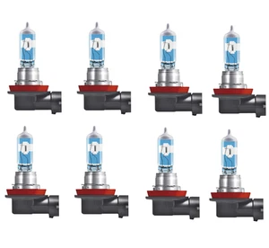 H11 100W 12V Xenon Look Bulbs | Super White Headlight & Fog Lamp Pair - Picture 1 of 6