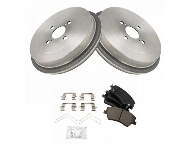 Kit de pastillas de freno y rotor delantero TRQ para Kia Niro 2017-2018 97FHKF Foto 1 de 1