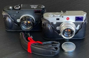 LUIGI BLACK BUMP CASE TO LEICA M10,M10P,M10R+SLOT+M-MATE10 SPECIAL BASEPLATE+UPS - Picture 1 of 9