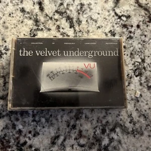 The Velvet Underground - V.U. Cassette Tape 1984 Punk Unreleased Recordings - Picture 1 of 4