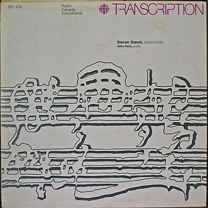 STEVEN STARYK, VIOLIN-NM1975LP Radio Canada International Transcription Series - Picture 1 of 1
