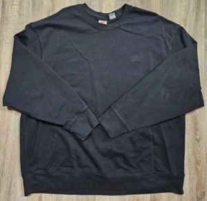 Levi's Distressed Black XXL Men's Crewneck Sweater - Picture 1 of 3
