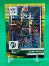 Jayson Tatum 01/10 GOLD 🔥 2022-23 Panini Donruss Optic Wave Prizm Celtics SSP 