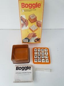Vintage Boggle The 3 Minute Word Game Dated 1978 Parker Games 100% Complete 