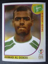 Panini Sticker 339 Ahmad Al-Dokhi Saudi Arabia 2002 World Cup Korea Japan