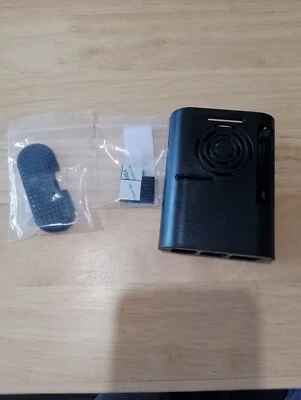 Raspberry Pi 4 case with fan, Plastic, Black - Brand New  - Image 1 of 4