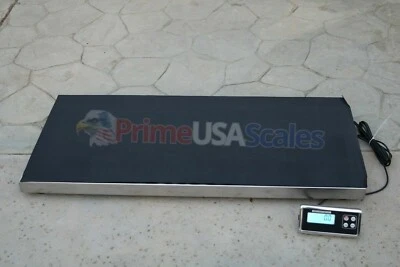 Heavy Duty 1,000 x 0.2 lb Veterinary or Industrial Freight Scale Livestock Scale - Image 1 of 4