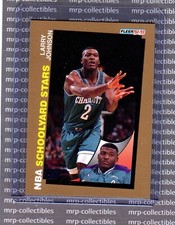 1992-93 Fleer Ultra Schoolyard Stars Larry Johnson Hornets UNLV NNO# PROMO Card