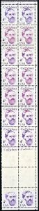 1847, MNH 4¢ Double Paper Makes for Discolored Odd Stamps ERROR * Stuart Katz