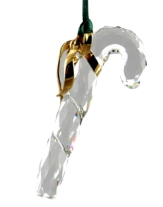 Cristal Swarovski Recuerdos de Navidad Bastón de Caramelo Adorno 209451 Austria Caja Original Nuevo de Lote Antiguo - Imagen 1 de 4
