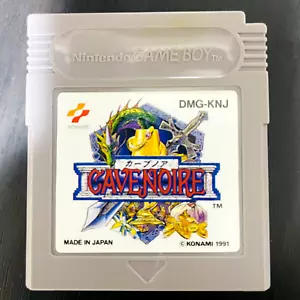 Cave Noire Nintendo Game Boy Konami 1991 DMG-KNJ Japanese Version Save OK - Picture 1 of 24