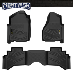 3D Molded TPE Floor Mats Fit For 2003-2008 Dodge Ram 1500 2500 3500 Quad Cab - Picture 1 of 12