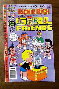 Richie Rich Girl Friends #6 Harvey Comics Bronze Age money dollars g/vg - Picture 1 of 3