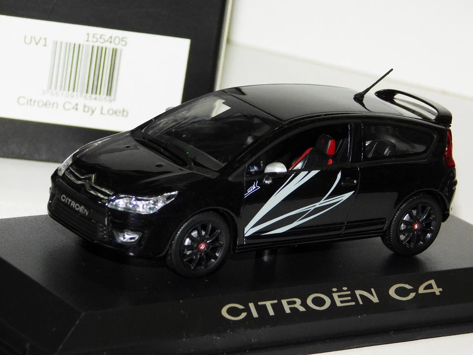 CITROEN C4 by LOEB NOIR NOREV 155405 1/43 - Photo 1/1