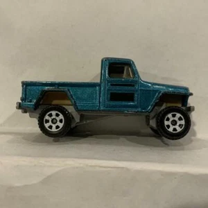 Blue Truck ©2015 Matchbox Diecast Car DK - Picture 1 of 8