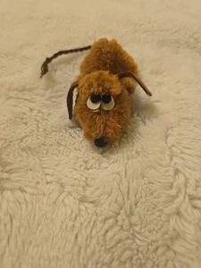 Vintage 1975 Wallace & Berrie Dachshund Puppy Dog Mini Plush 4.5” Long - Picture 1 of 8