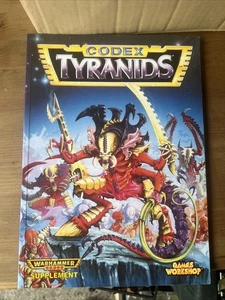 CODEX TYRANIDS WARHAMMER 40K GAMES WORKSHOP 1995 HIVE FLEET XENOS ARMY BOOK - Picture 1 of 2