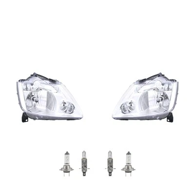 Scheinwerfer Set Halogen passend für Renault Modus FP JP 04-07 mit H7 H1 Li. Re. - Bild 1 von 4