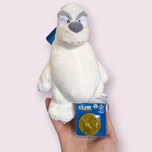 Disney Club Peguin Plüsch 6 1/2 Zoll Herbert P. Bär Eisbär mit Etikett & Münze - Bild 1 von 10
