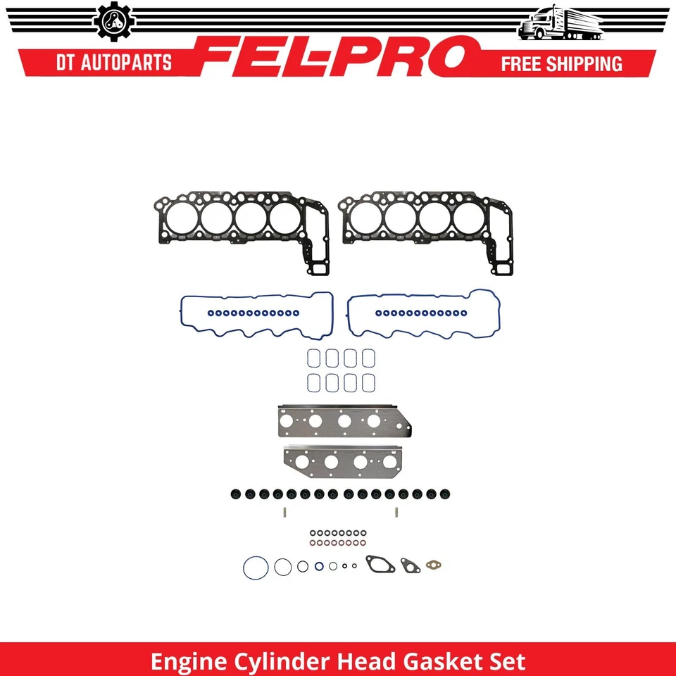 For 2008-2009 Jeep Commander 4.7L V8 Engine Cylinder Head Gasket Set Fel-Pro - Image 1 of 1