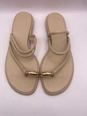 Sandalia Vince Mujer Lucila Birchsand Anillo Punta Cuero Talla 11 M Foto 1 de 4