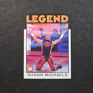 2016 Topps Heritage WWE Shawn Michaels Legend Card #104 - Picture 1 of 2