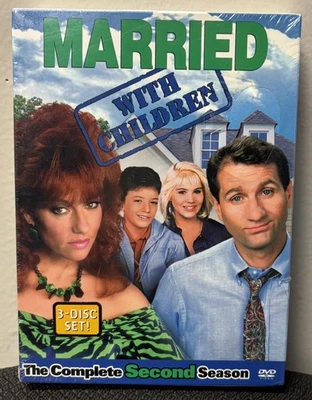 Married... with Children - Complete Second Season (NEW SEALED 3 DVD Set) Bundy - Image 1 of 3