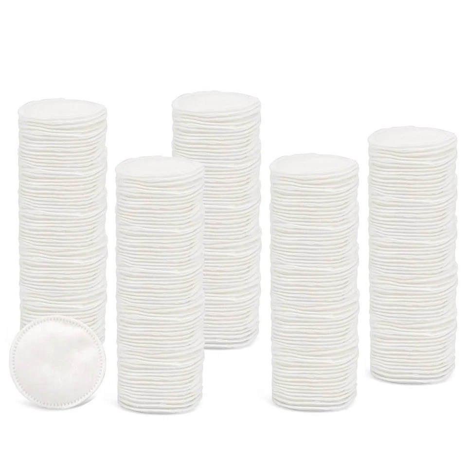Cotton Cosmetic Pads 700 Count Makeup Remover Pads for Face Eyes Nails Skincare