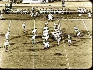 1945 Service Football DVD FLEET CITY Navy v 4th AIR FORCE Flyers YOUNG O'ROURKE - Picture 1 of 4