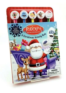 Rudolph das Rentier mit der roten Nase Bleistiftaufleger & Aktivitätsbuch - Bild 1 von 2