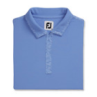 New Ladies Footjoy L/S 1/4 Zip Sun Protection Golf Polo Shirt, Blue, Medium
