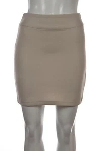 Silence + Noise Womens Skirt Size S Ivory Solid Straight Above Knee Pencil - Picture 1 of 4